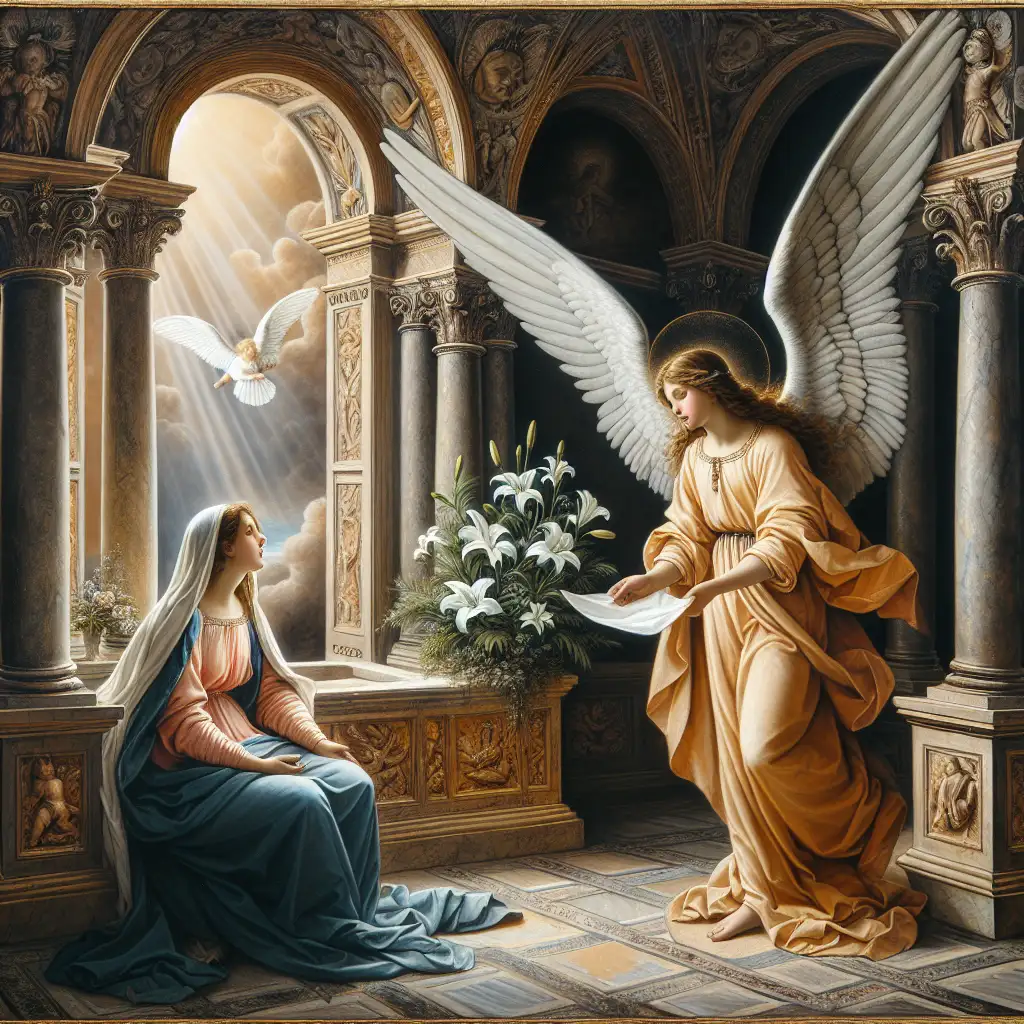 Chi ha realizzato L'Annunciazione nell'arte italiana?