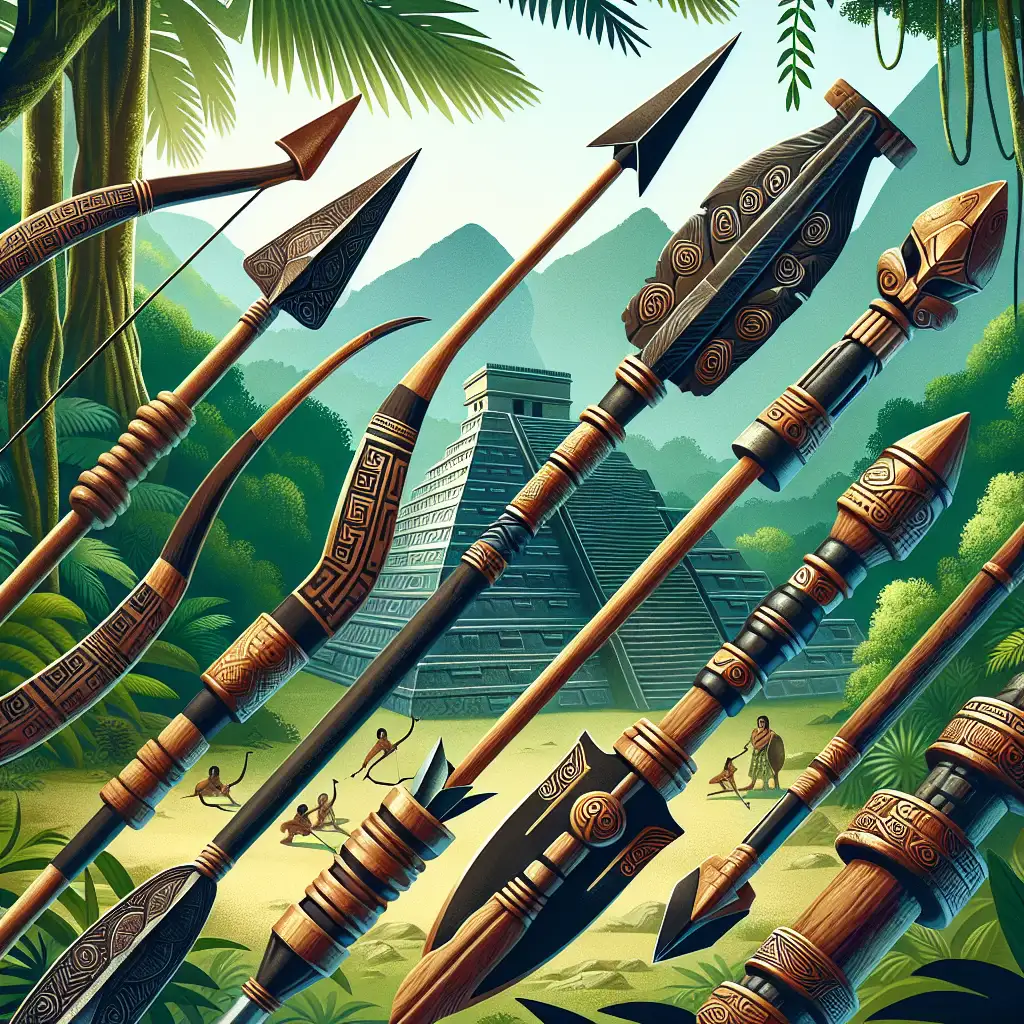 Quali erano le armi principali utilizzate dai Maya?
