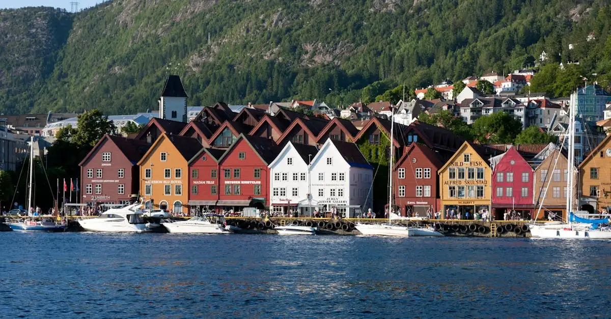 Perché Bergen in Norvegia è famosa per le case di legno?