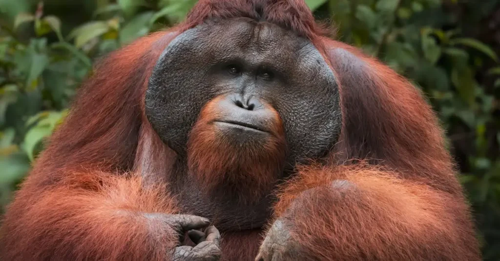 Come comunicano gli oranghi nella giungla del rainforest?