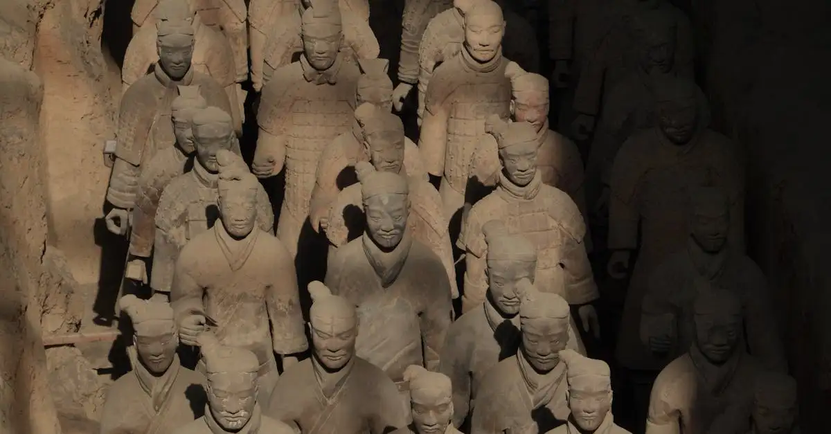 Quale dinastia creò l'esercito di terracotta in Cina?