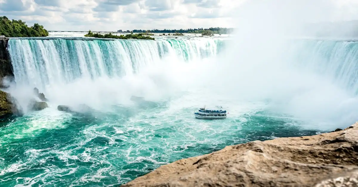 Come il Lago Ontario definisce il confine Canada-USA?