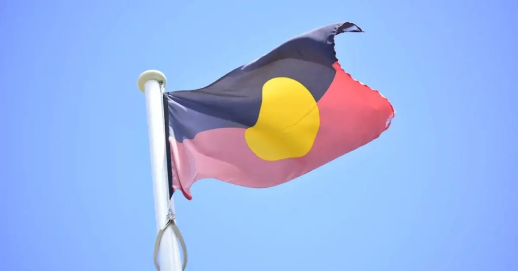 Qual è il nome della bandiera aborigena australiana?